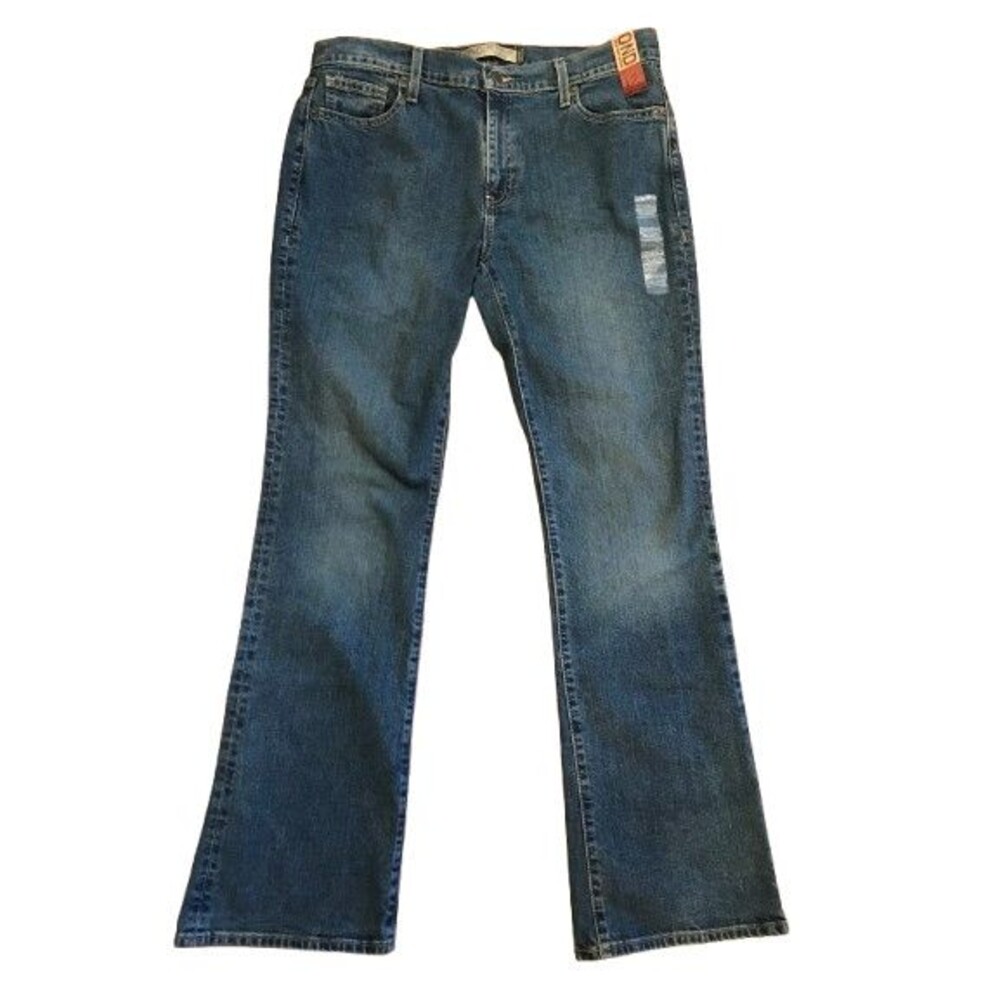 Women's size 12 Jeans Old navy Boot Cut Just below the waist Stretch NWT